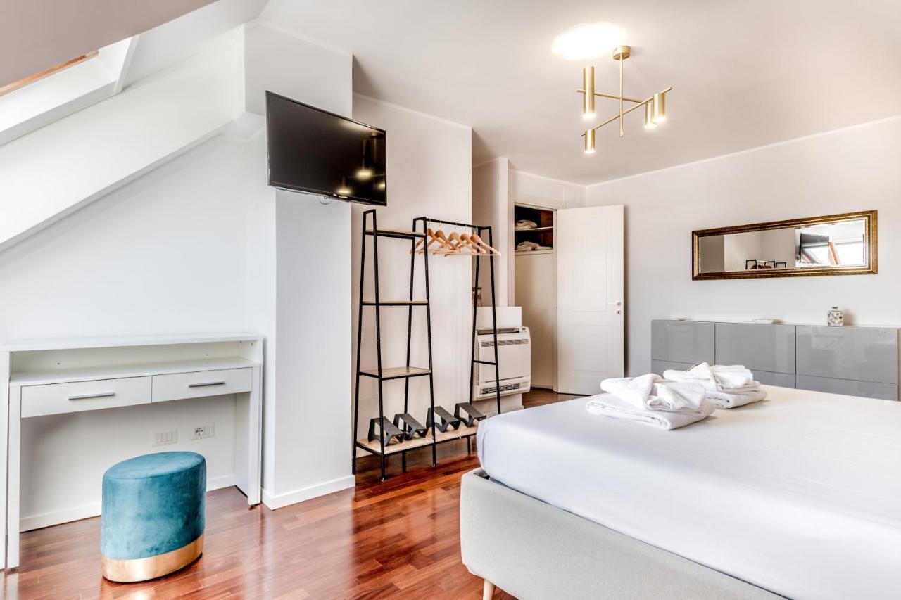 Bbhome Penthouse Bright And Elegant Metro Conca D'Oro Rome Luaran gambar